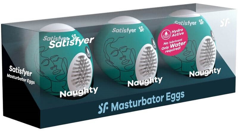 SATISFYER eggs - NAUGHTY 3 ks